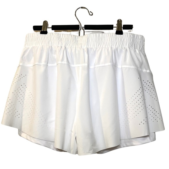 Lucky in Love White Hype Double-Layered Ruffled Shorts - Picture 8 of 12